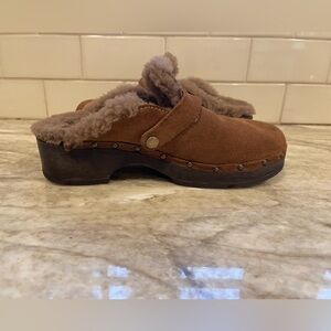 Re/Done Clog Size 8.5 EU 38.5 Suede